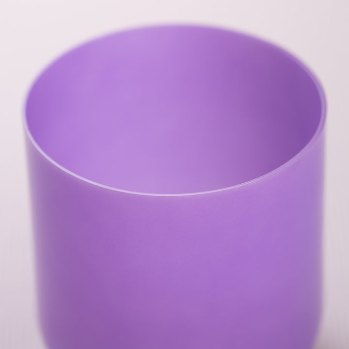 Purple heart chakra singing bowl