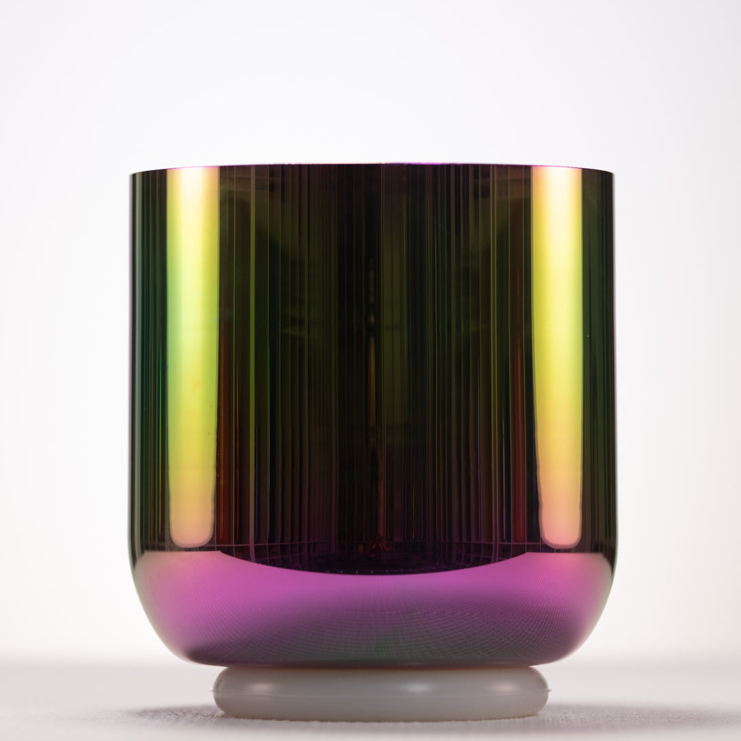 6.25" G-26 Celestial Rainbow Crystal Singing Bowl from Sacred Singing Bowls™