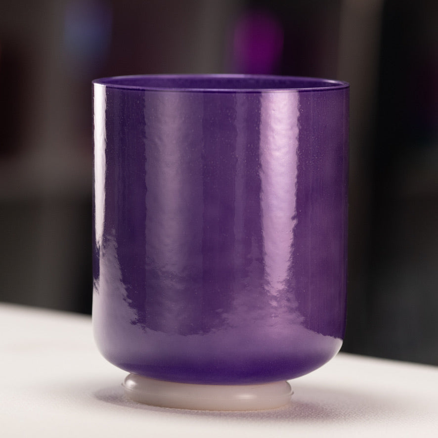 6.5" A#-40 Iris Illumination Crystal Singing Bowl from Bowls of Sound