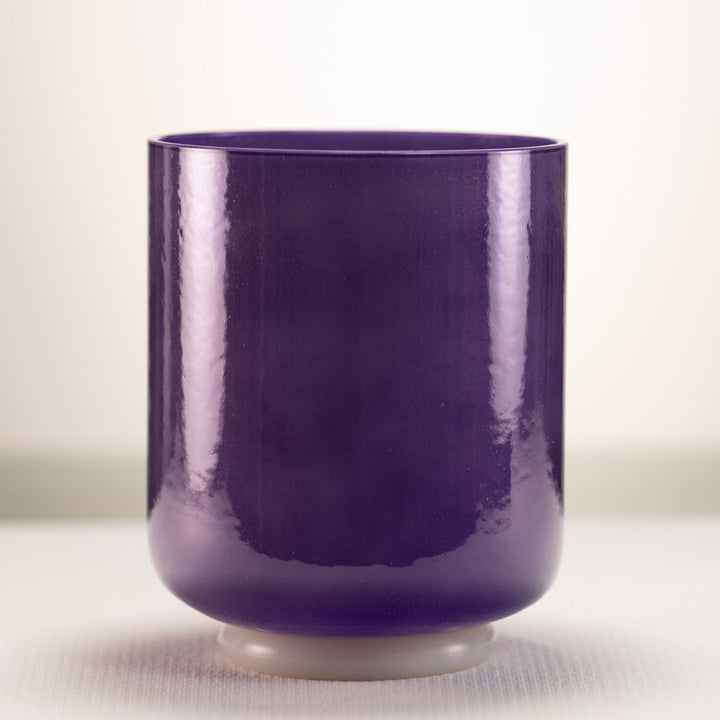 6.5" A#-40 Iris Illumination Crystal Singing Bowl from Sacred Singing Bowls