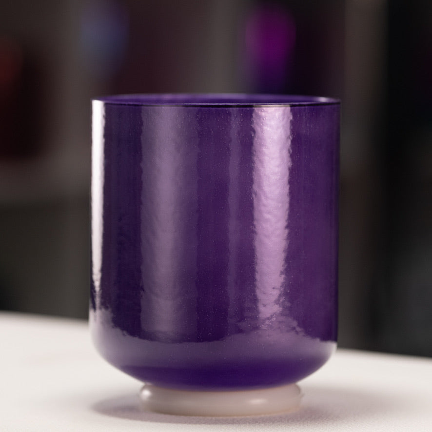 6.5" A+31 Iris Illumination Crystal Singing Bowl from Bowls of Sound