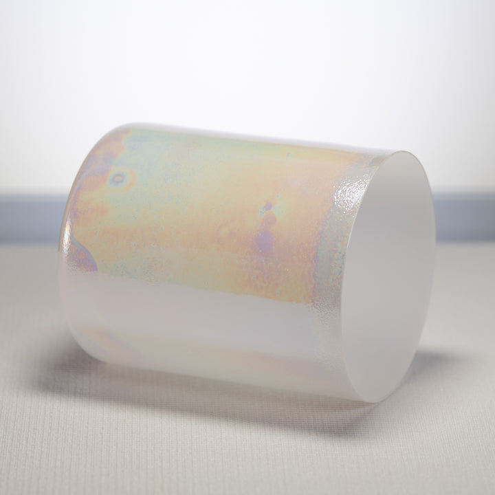 White crown chakra singing bowl