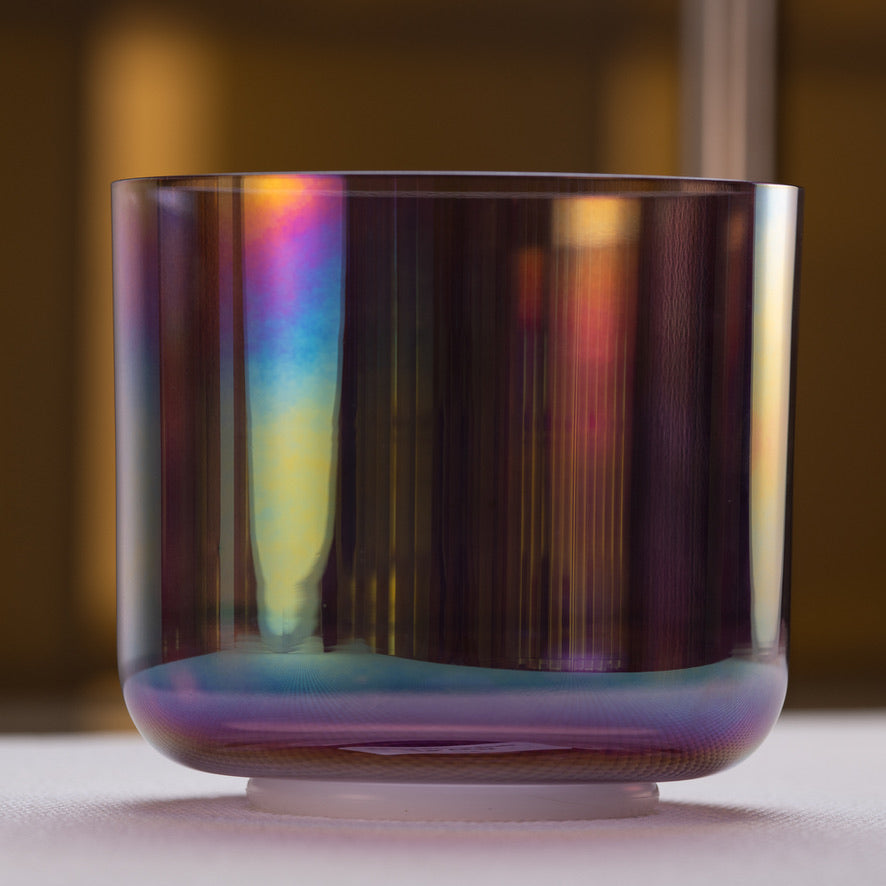 6.5" C#-22 Amethyst Activation Crystal Singing Bowl from Bowls of Sound