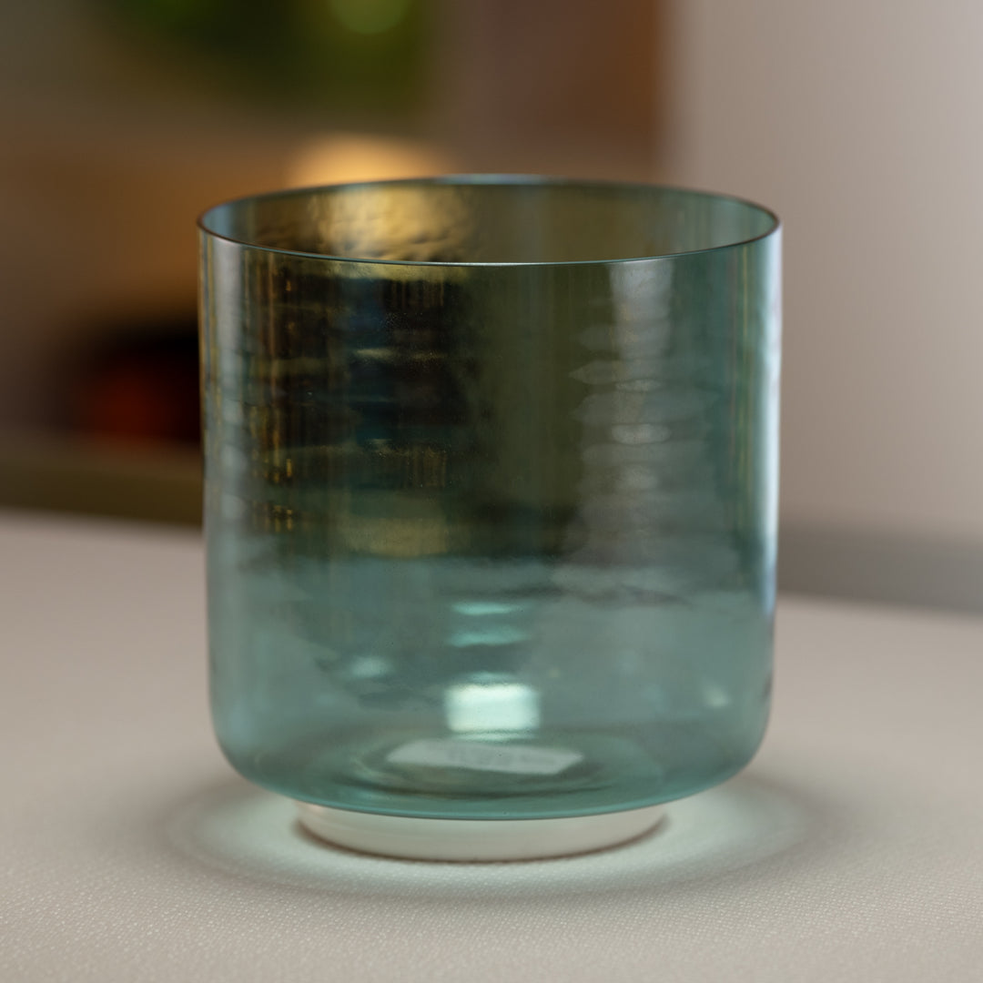 6.5" D#-24 Sacred Sage Crystal Singing Bowl from Bowls of Sound