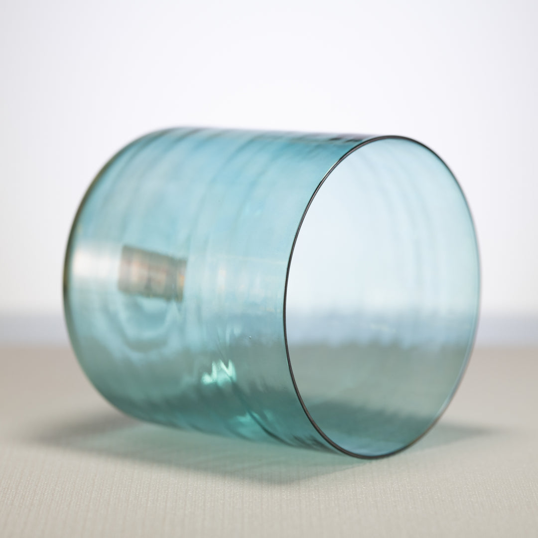 4th octave crystal singing bowl in green
