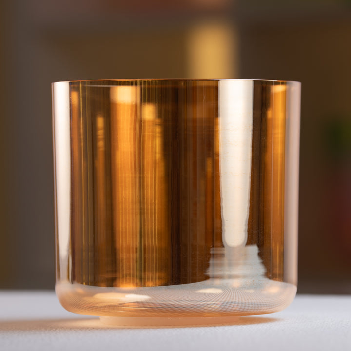 6.5" D#-29 Topaz Transformation Crystal Singing Bowl from Bowls of Sound