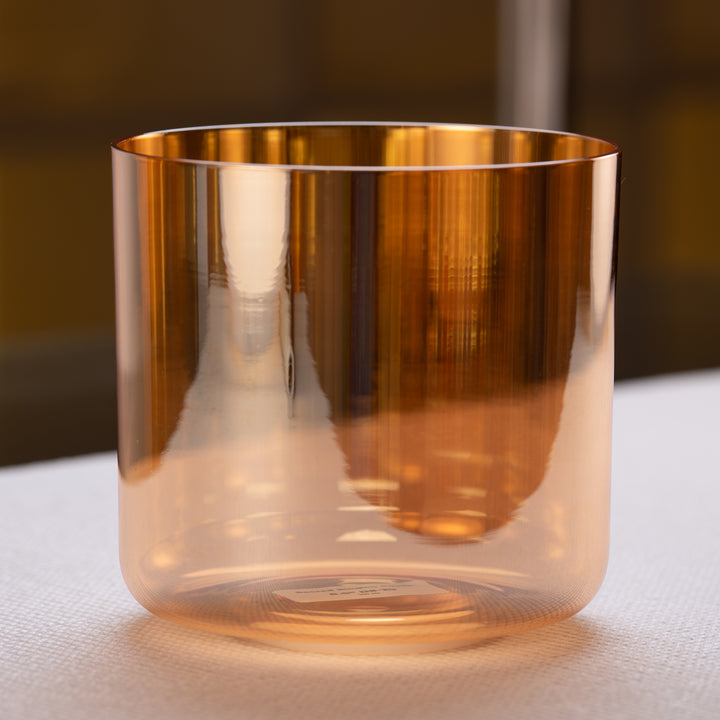 Orange sacral chakra singing bowl