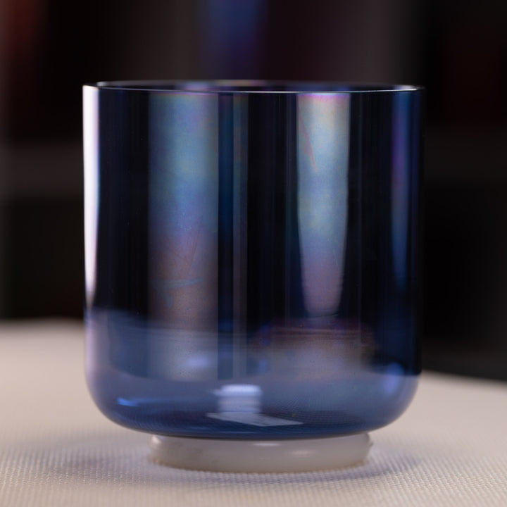 6.5" E-13 Indigo Child Crystal Singing Bowl from Bowls of Sound