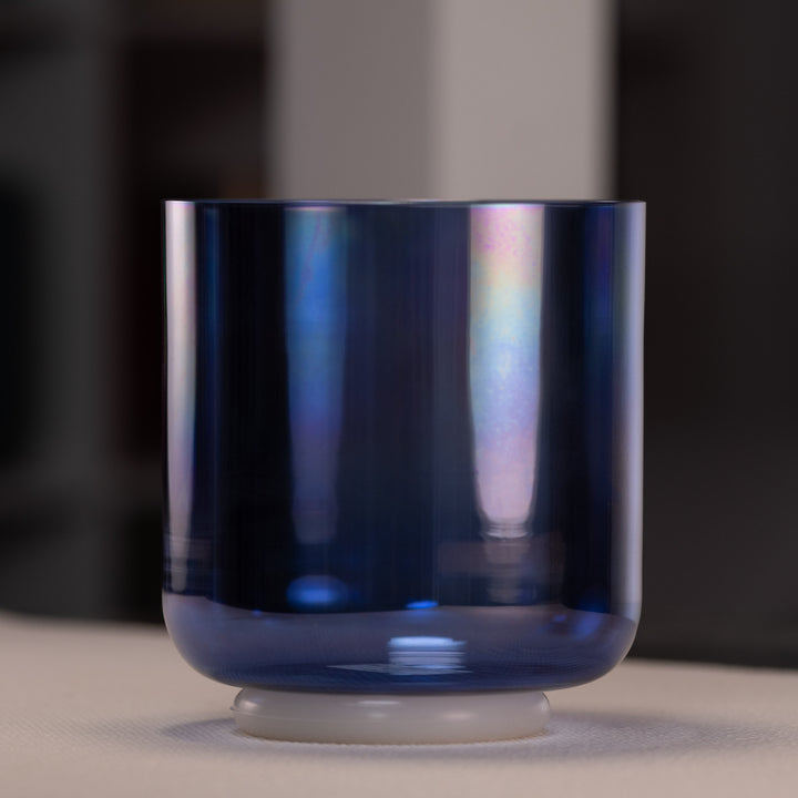 Blue Solar Plexus chakra singing bowl