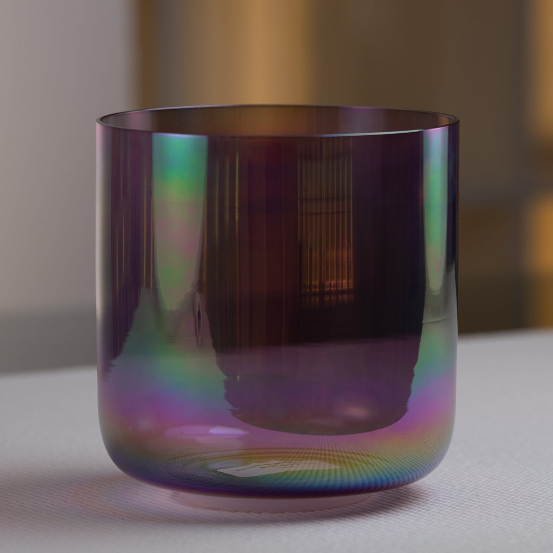 6.5" E-23 Amethyst Activation Crystal Singing Bowl from Bowls of Sound
