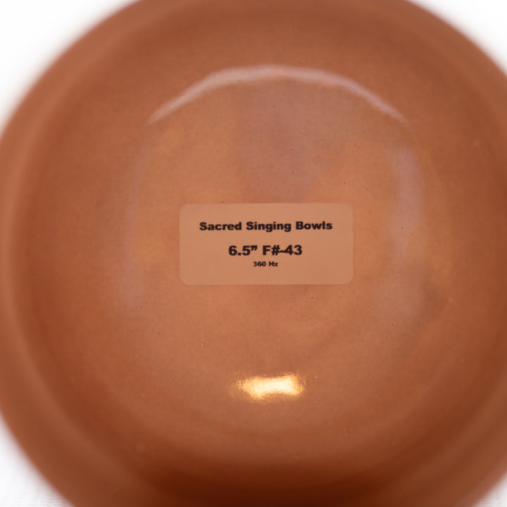 Sacred Singing Bowls™ product label