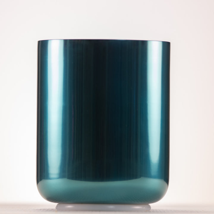 Blue crystal singing bowl
