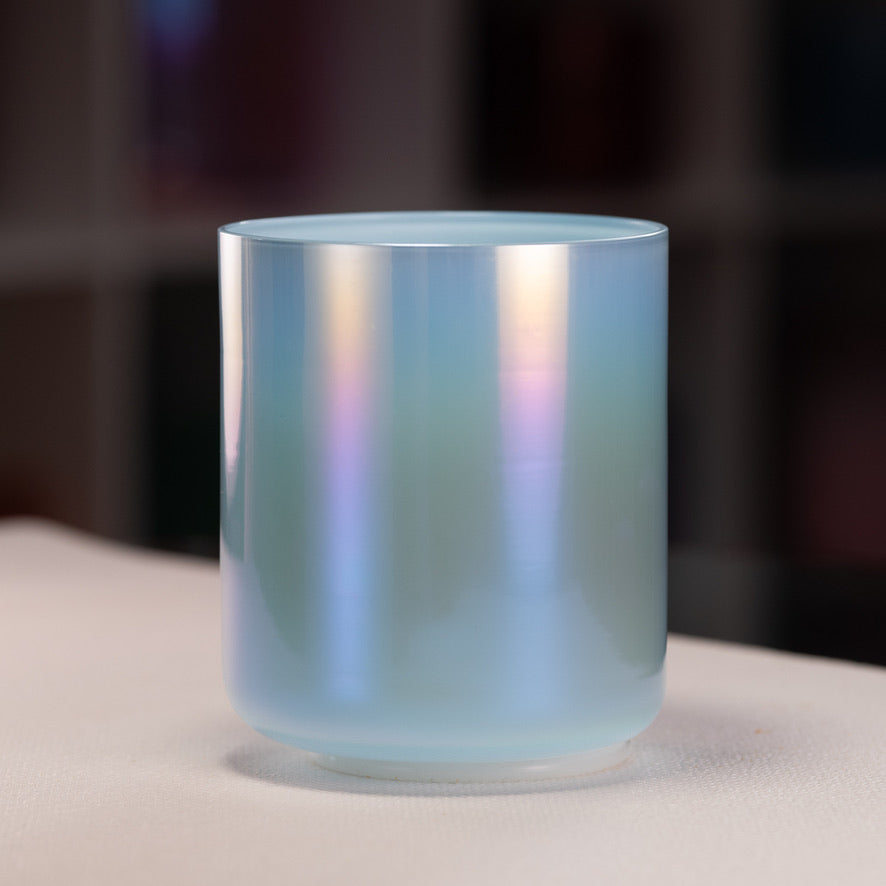 6.5" F#-7 Radiant Peace Crystal Singing Bowl from Bowls of Sound