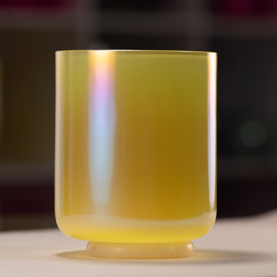 Heart chakra singing bowl