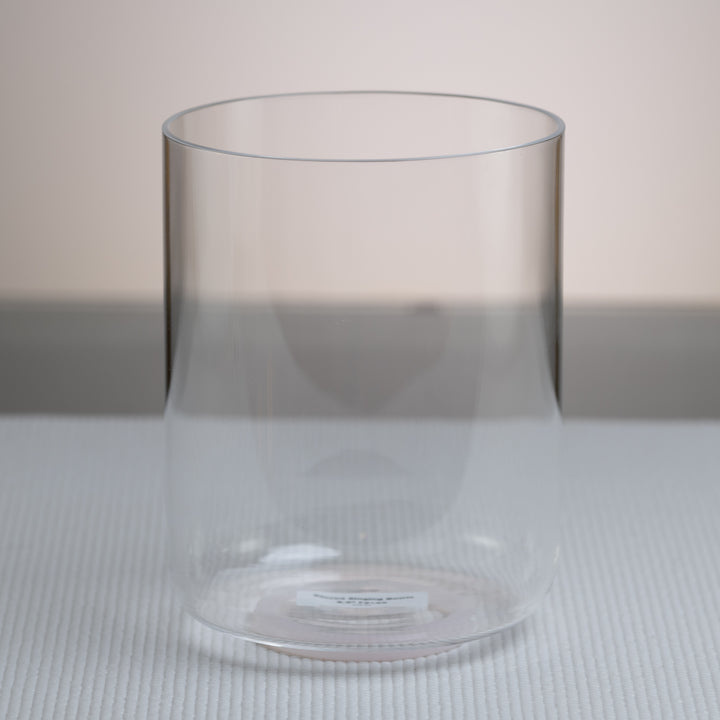 Sacred Singing Bowls: 6.5" F#+25 Clear Quartz Crystal Singing Bowl