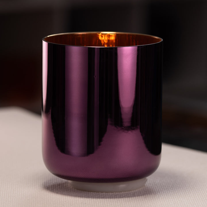 6.5" F#+25 Divine Violet Flame Crystal Singing Bowl from Bowls of Sound