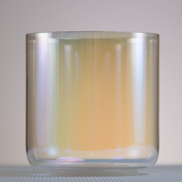6.5" F+39 Prismatic Rainbow Bowl from Sacred Singing Bowls