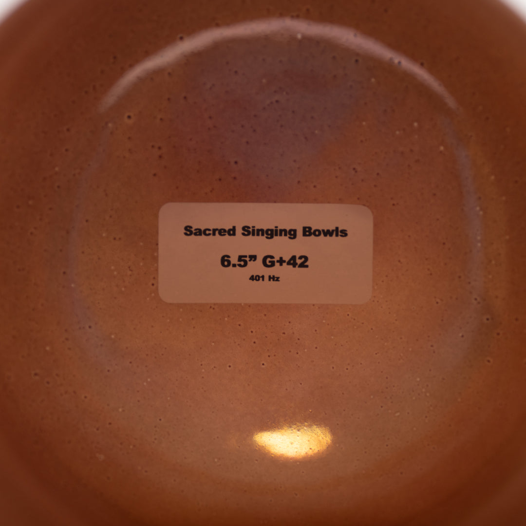 Sacred Singing Bowls™ product label