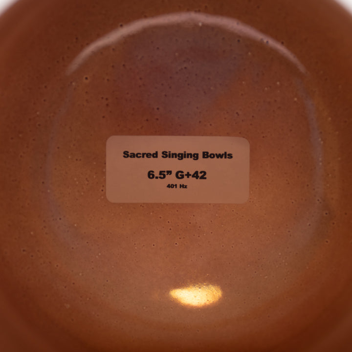 Sacred Singing Bowls™ product label