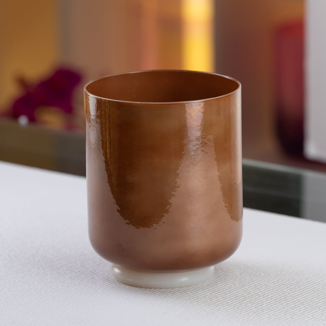 G note crystal bowl