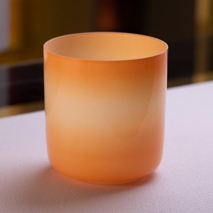 Small crystal bowl for sound baths