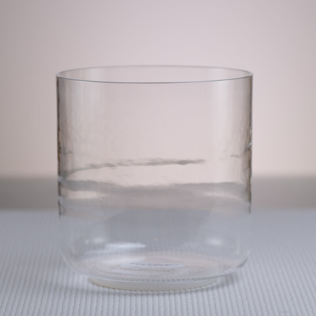 Sacred Singing Bowls: 6.75" C-45 Clear Quartz Crystal Singing Bowl