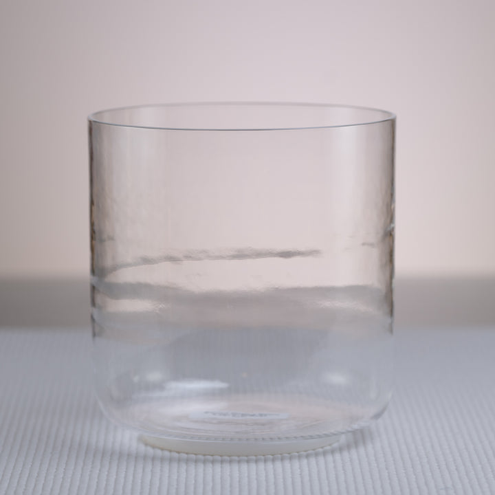Sacred Singing Bowls: 6.75" C-45 Clear Quartz Crystal Singing Bowl