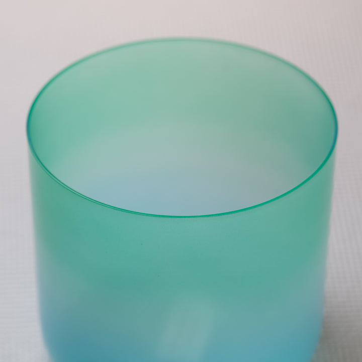 6.75" C#-22 Turquoise Tide Crystal Singing Bowl from Sacred Singing Bowls™