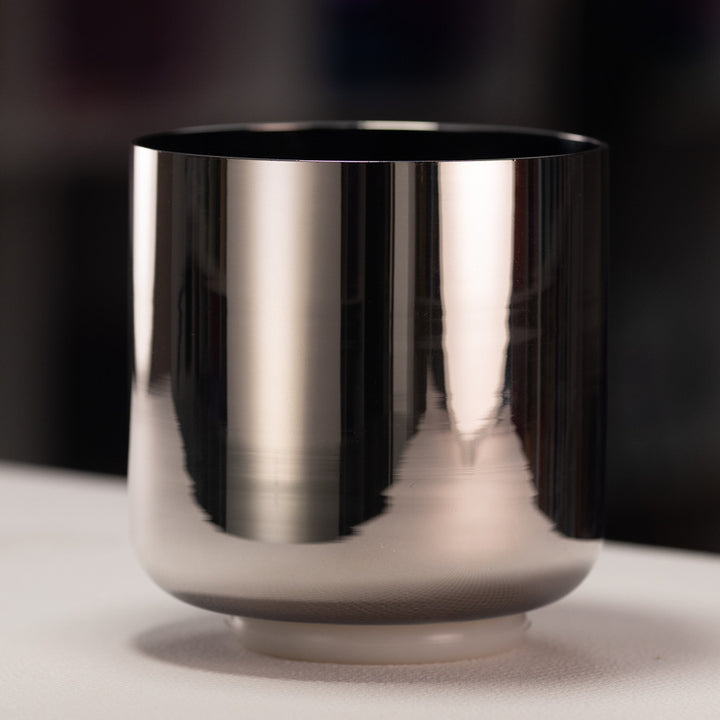 6.75" C#+33 Silver Star Crystal Singing Bowl from Bowls of Sound