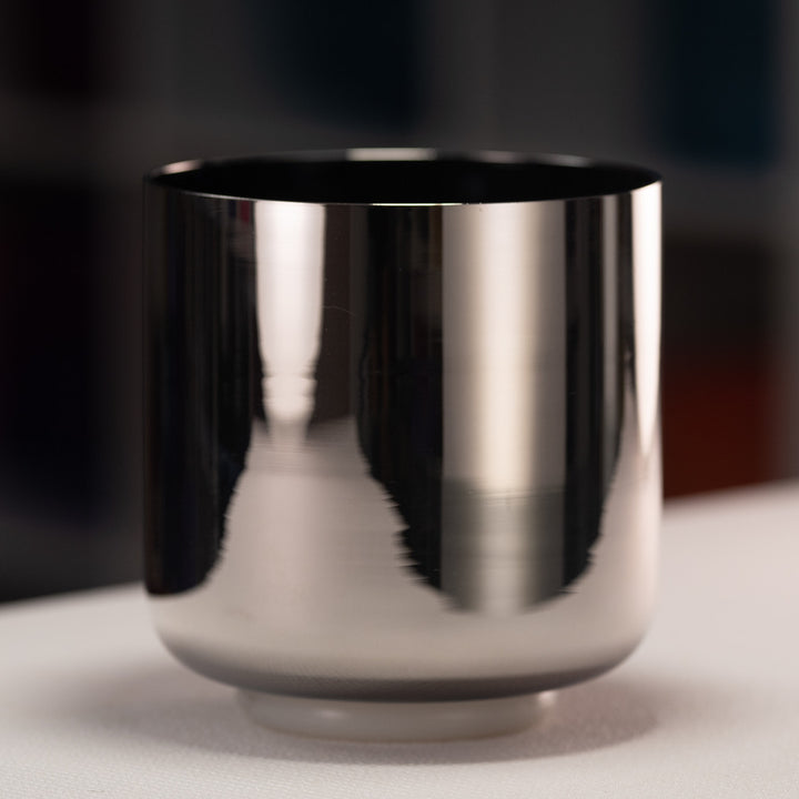 Small crystal singing bowl