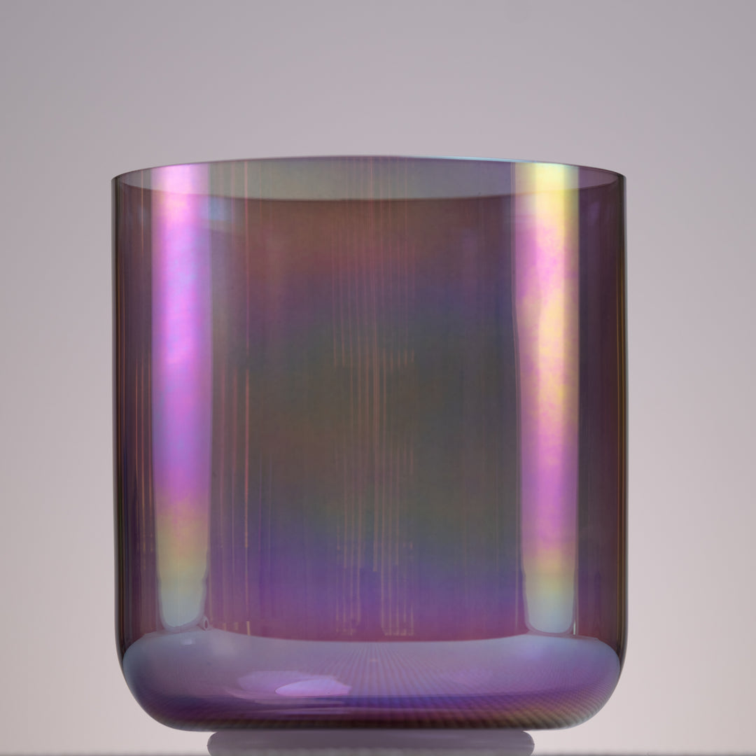 6.75" D-23 Amethyst Activation Crystal Singing Bowl from Bowls of Sound