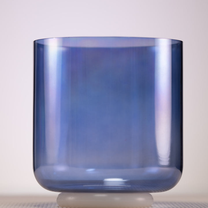 6.75" D-46 Indigo Child Crystal Singing Bowl from Sacred Singing Bowls™