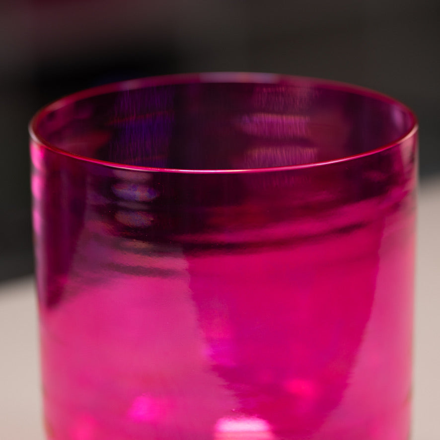 Pink crystal sound bowl