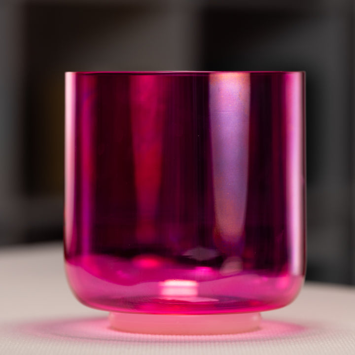 Fractal Fuchsia Singing Bowls from Bowls of Sound™