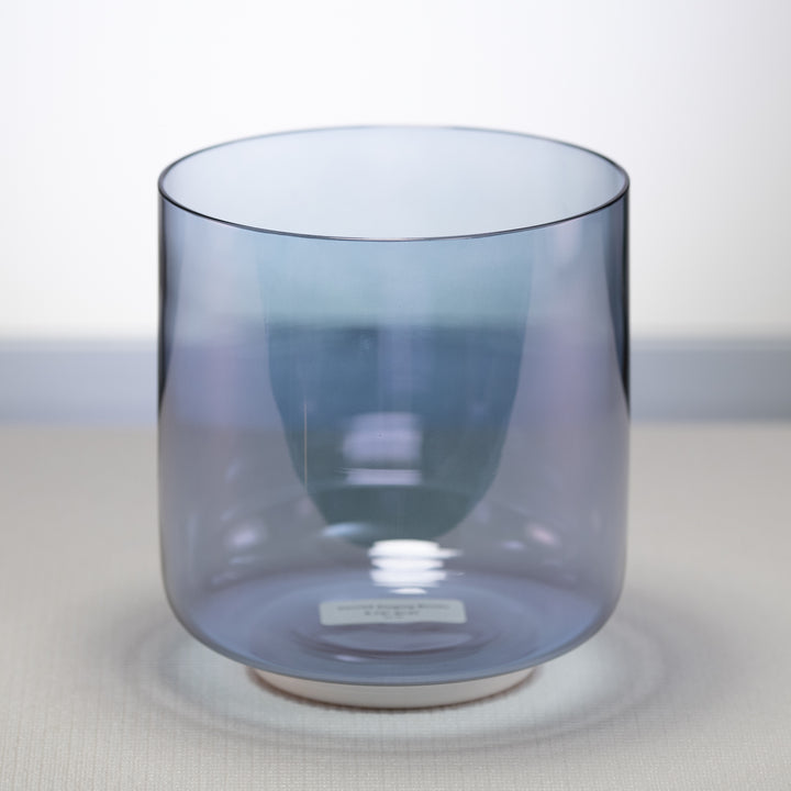 6.75" D+41 Indigo Child Crystal Singing Bowl from Sacred Singing Bowls™
