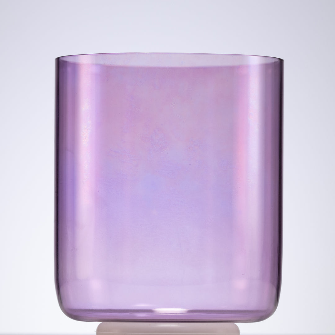 Purple solar plexus chakra singing bowl
