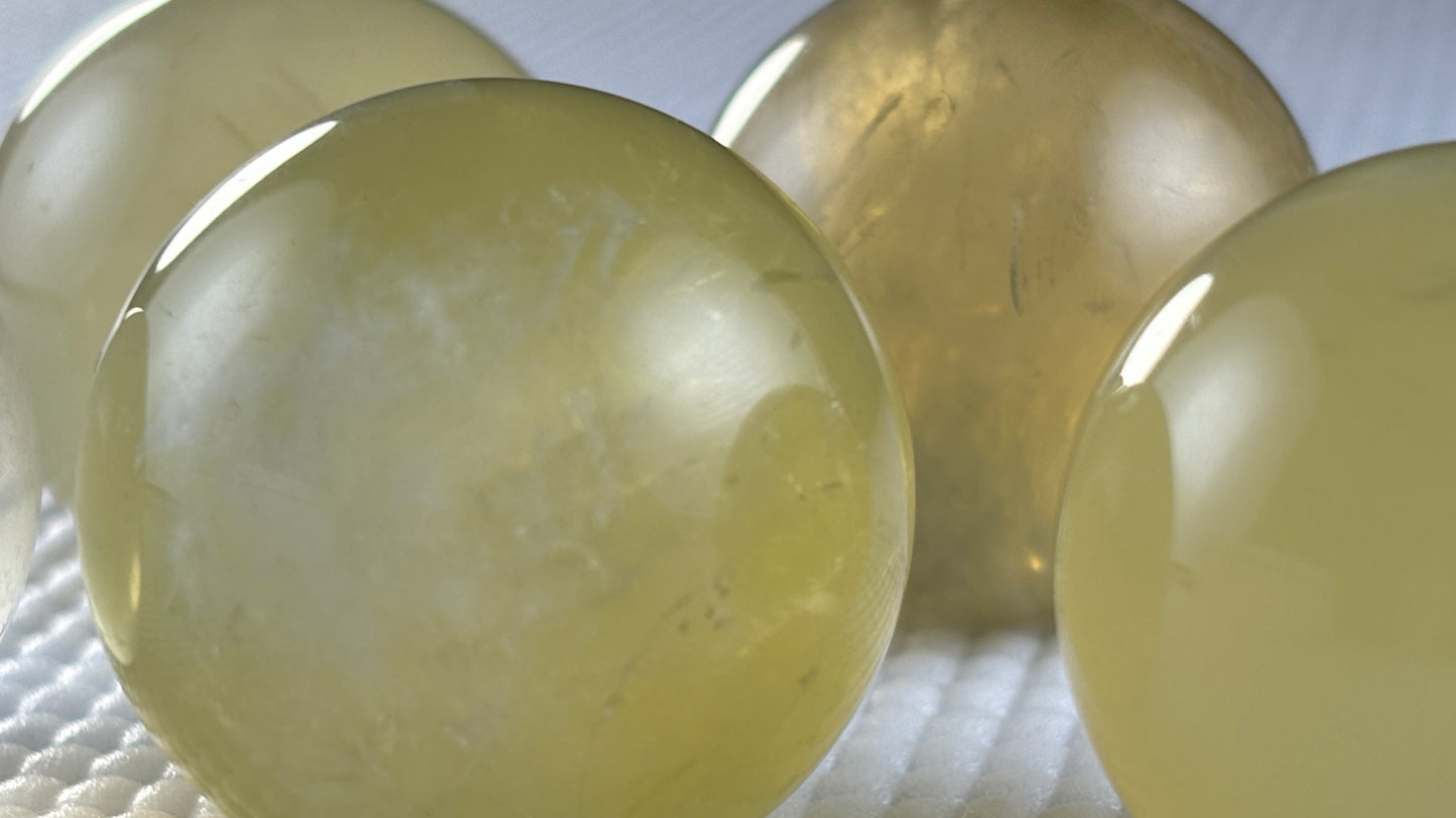 Yellow Calcite Sphere