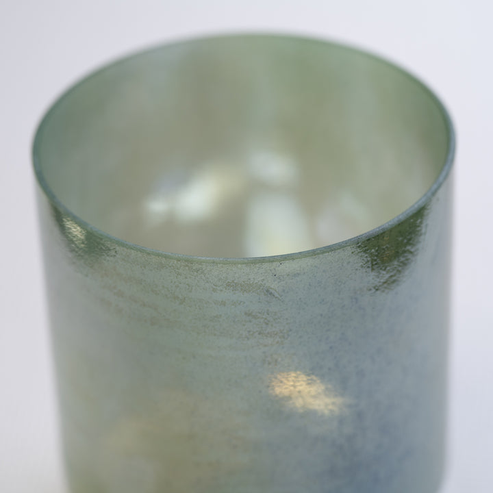 7" F-35 Malachite Palladium with Palladium inside Crystal Singing Bowl, Crystal Tones™