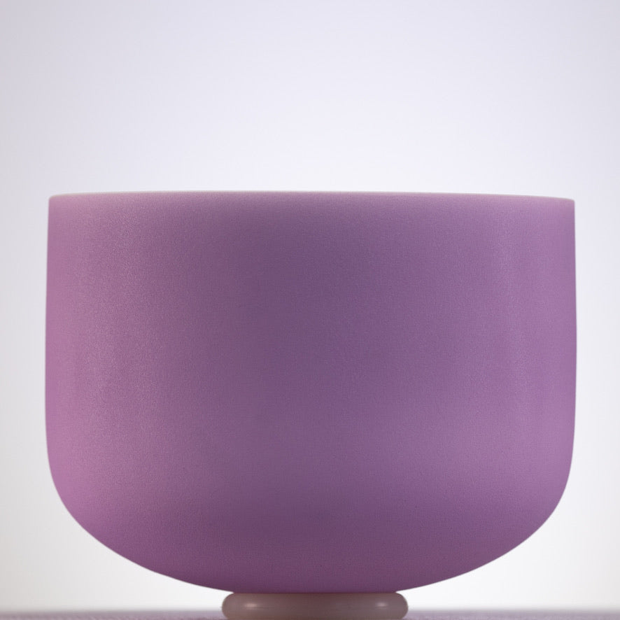 Large Frosted Singing Bowl from Bowls of Sound