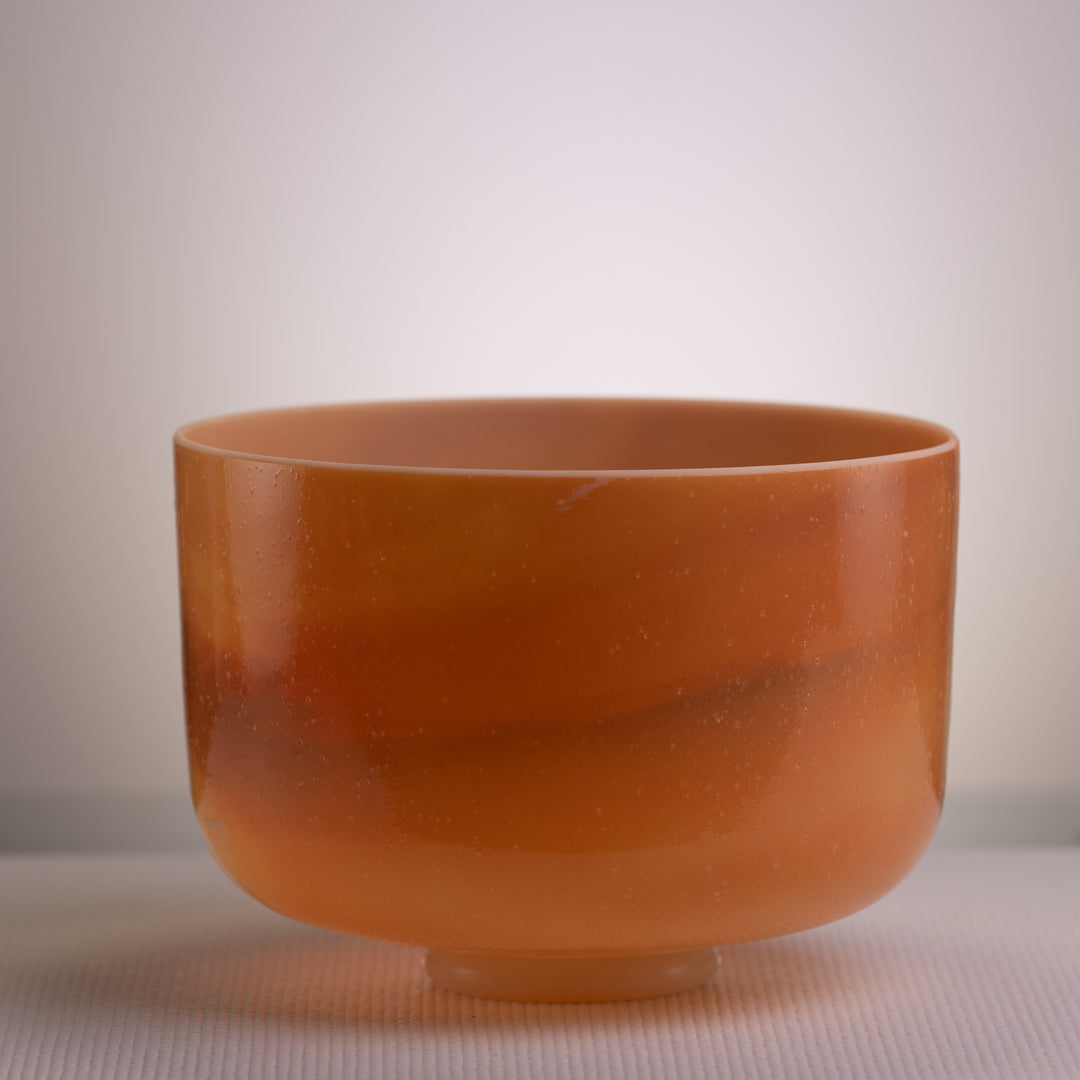 12" C#+40 Tiger Eye Morph Crystal Singing Bowl