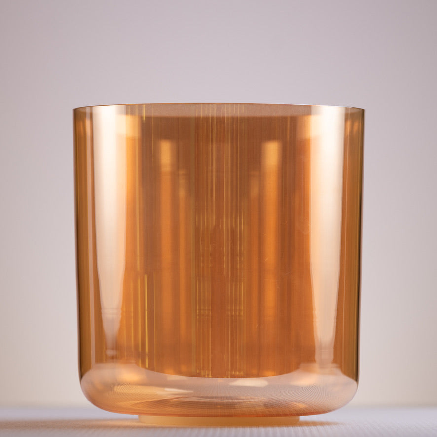 7.5" F#-32 Topaz Transformation Crystal Singing Bowl, Sacred Singing Bowls