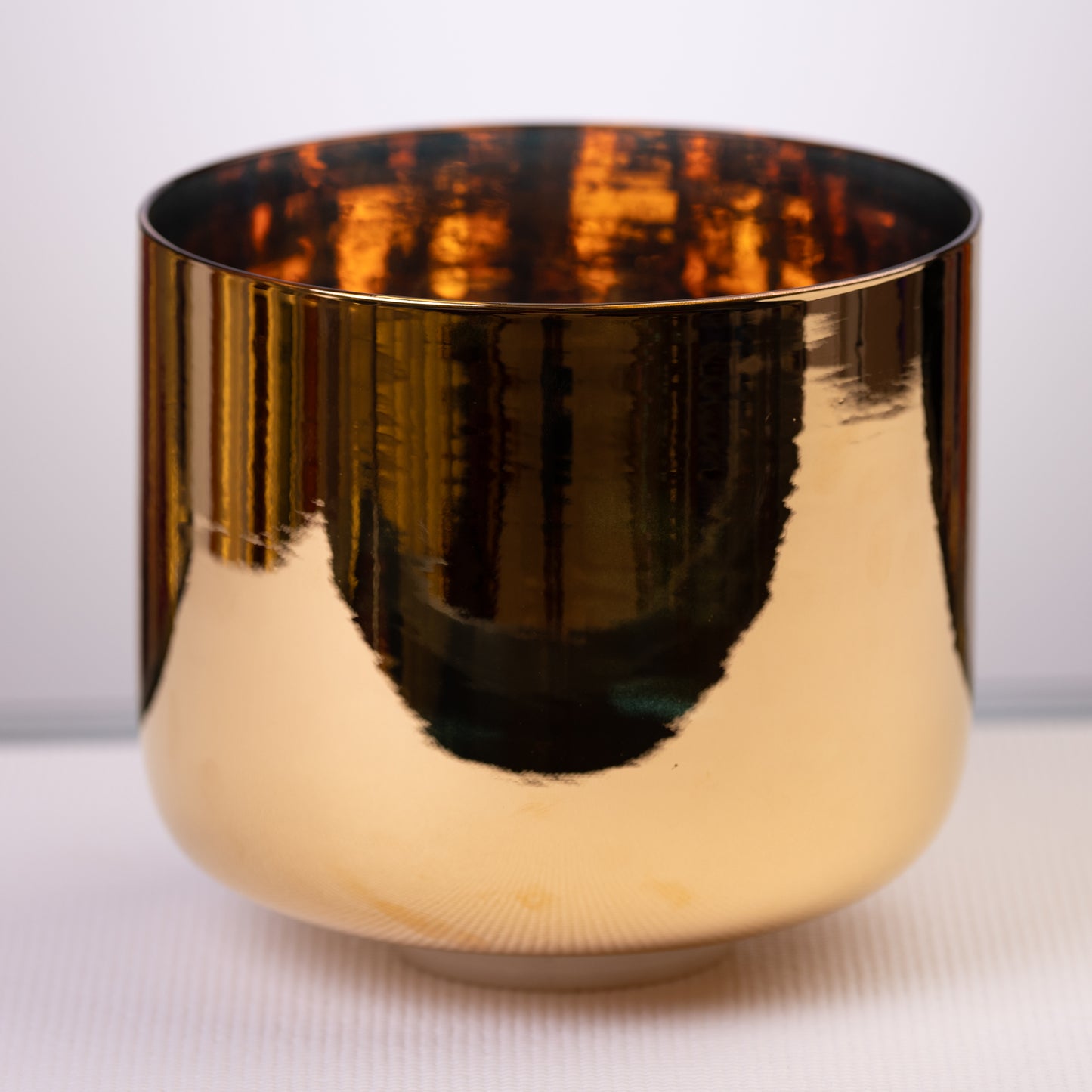 10" E-20 24k Gold Crystal Singing Bowl