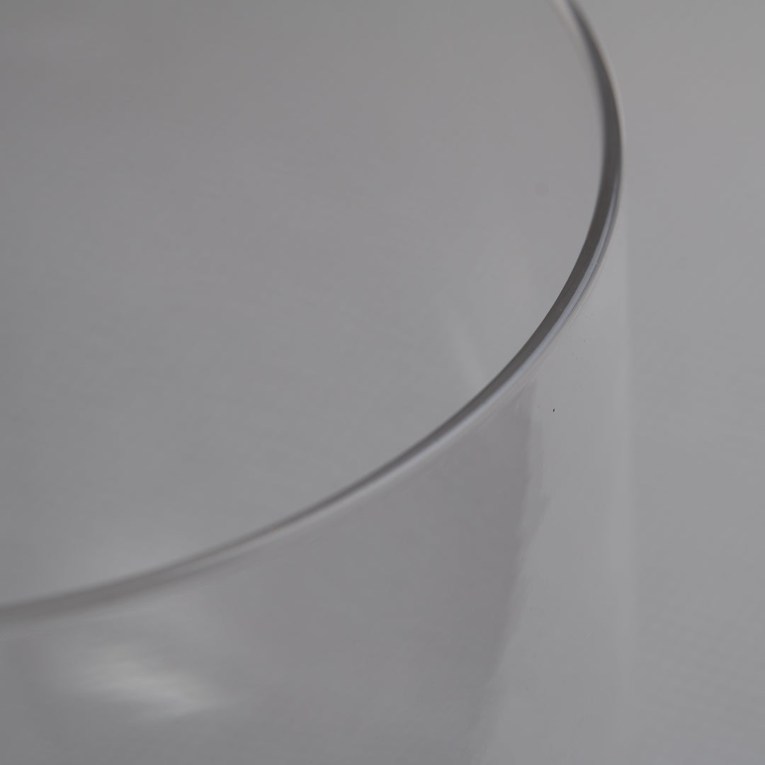 9.25" A-44 Clear Quartz Singing Bowl