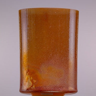 Carnelian & Palladium Crystal Singing Bowl