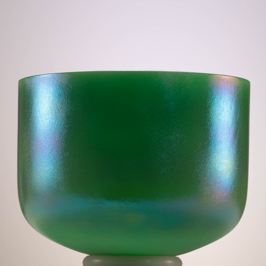 10" C#-39 Forest Fairy Celestial Frosted Bowl