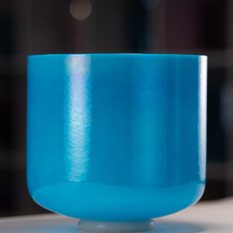 10" F#-31 Serenity Sky Crystal Singing Bowl
