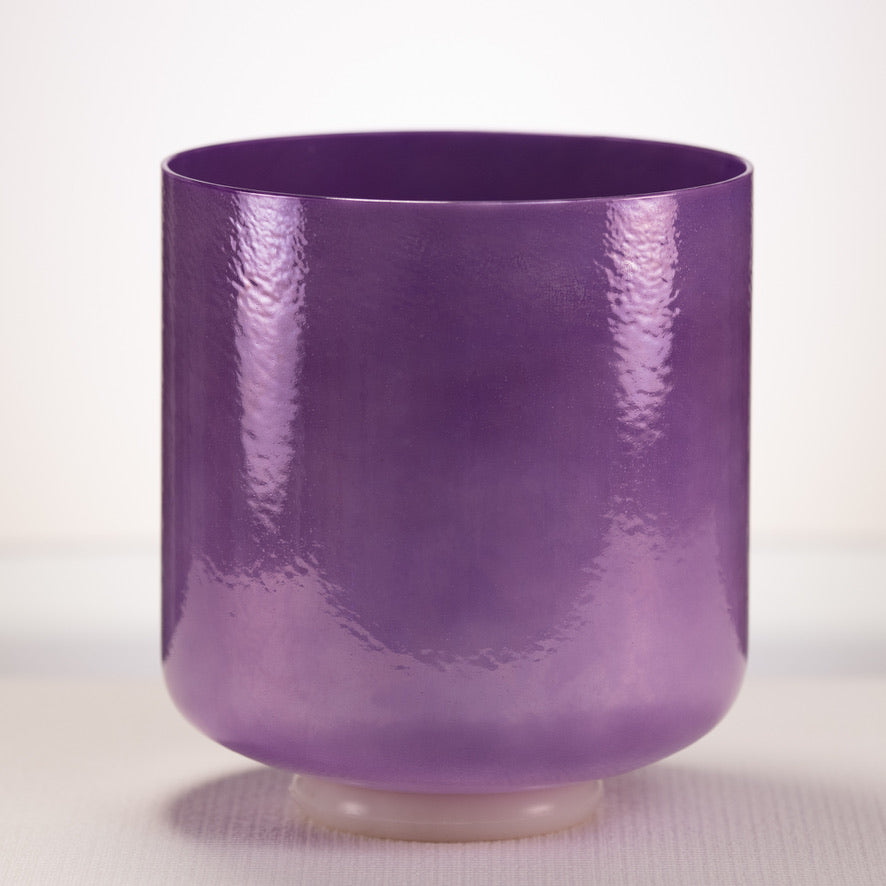 8" B-45 Lilac Blossom Crystal Singing Bowl