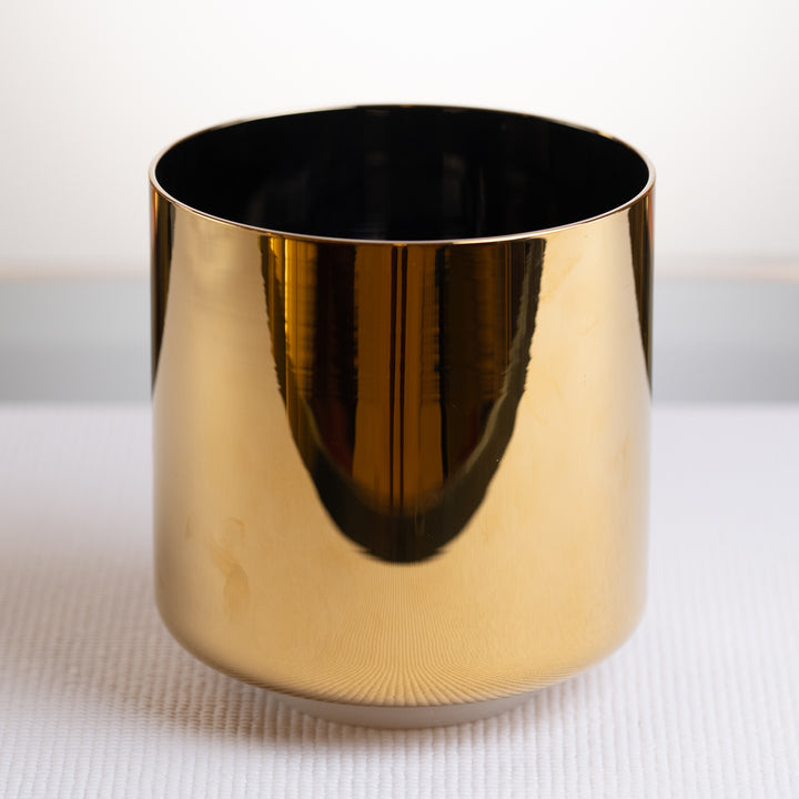 7.25" C#-36 Golden Light Crystal Singing Bowl