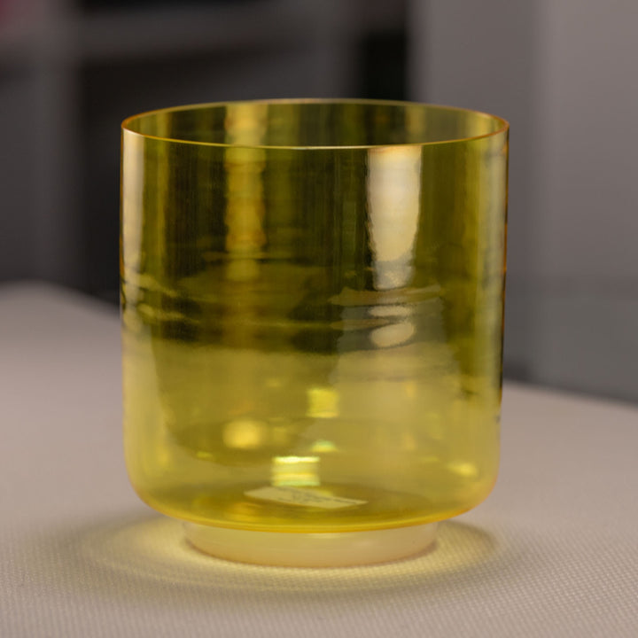 6.5" D+46 Radiant Sun Crystal Singing Bowl