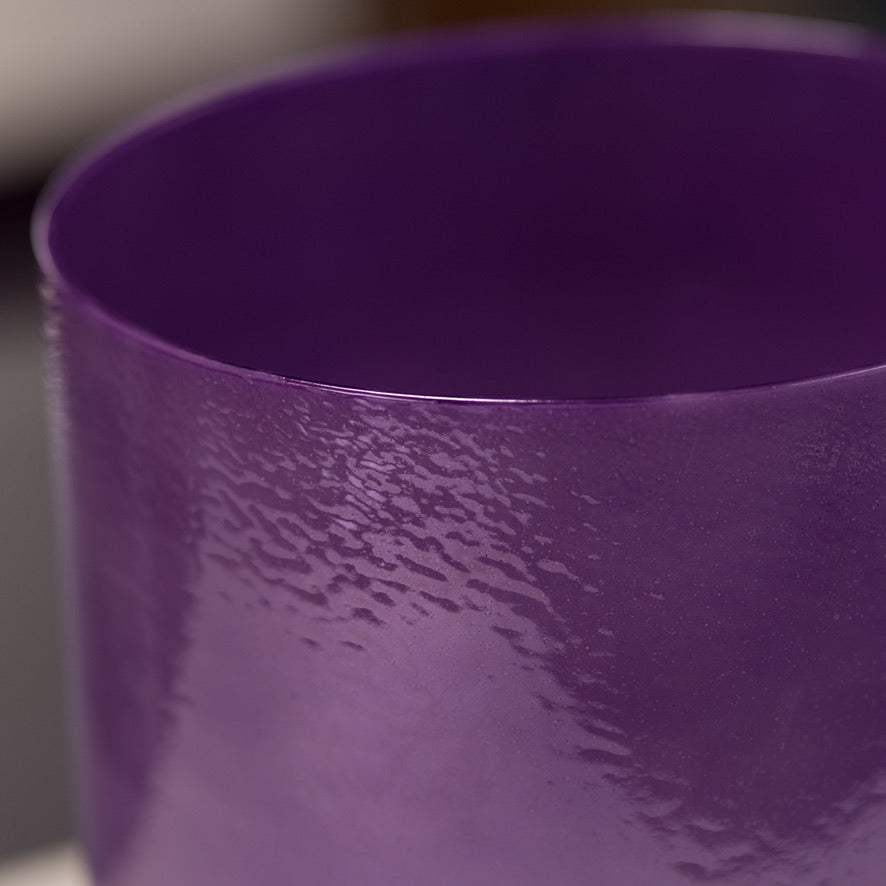 8" B-45 Lilac Blossom Crystal Singing Bowl